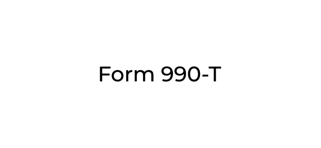 Form990-T Preview